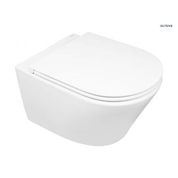 Oltens Jog miska WC wisząca z powłoką SmartClean biała