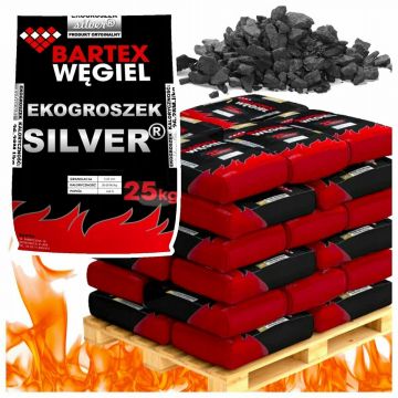 Węgiel Ekogroszek Silver Premium 1T 1000Kg 26-28Mj