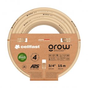 Wąż ogrodowy GROW 3/4'' 15m 4-warstwy Cellfast