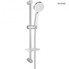 Oltens Motala Select Alling 60 zestaw prysznicowy z mydelniczką chrom