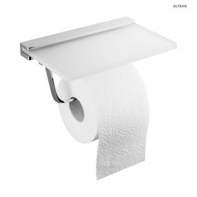 Oltens Vernal uchwyt na papier toaletowy z półką chrom