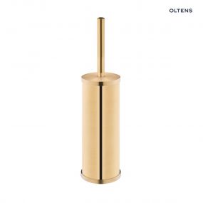 Oltens Gulfoss szczotka toaletowa stojąca złoto szczotkowane