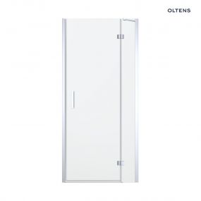 Oltens Disa drzwi prysznicowe 90 cm wnękowe szkło przezroczyste