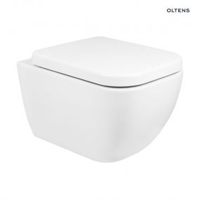 Oltens Vernal miska WC wisząca z powłoką SmartClean biała