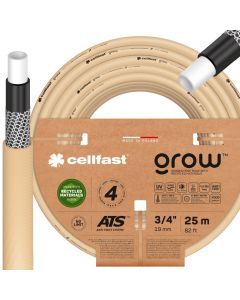 Wąż Ogrodowy GROW 3/4'' 25m 4-warstwy Cellfast