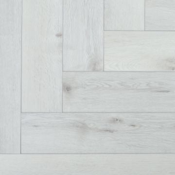 Panele winylowe Best Laminate Jodełka Dąb Bielony 6mm 