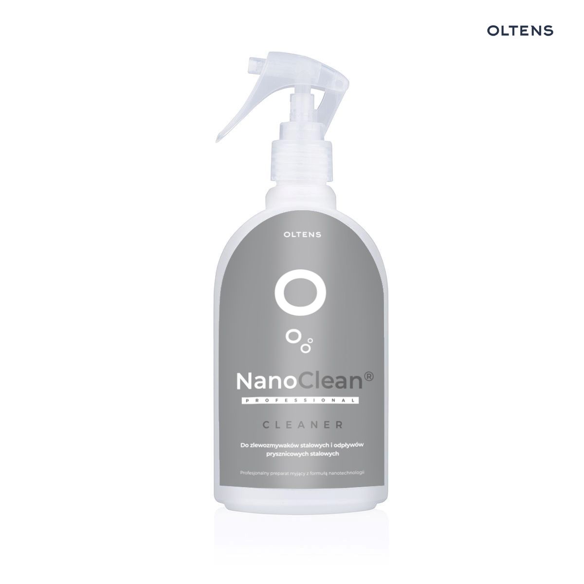 Oltens NanoClean do czyszczenia zlewozmywaków stalowych i odpływów prysznicowych stalowych 250 ml