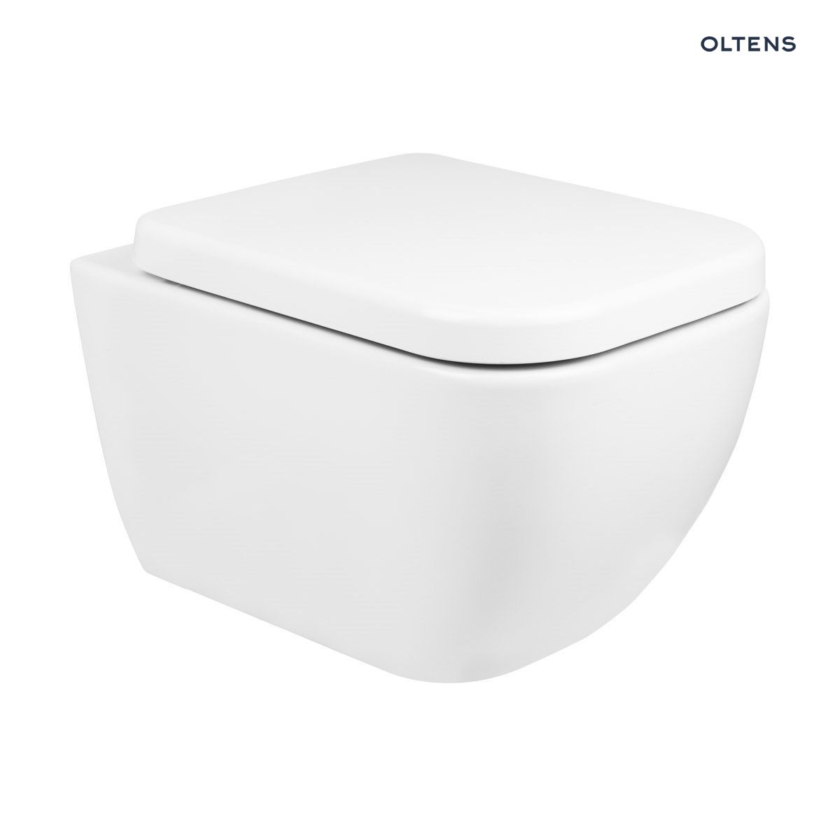 Oltens Vernal miska WC wisząca PureRim z powłoką SmartClean biała