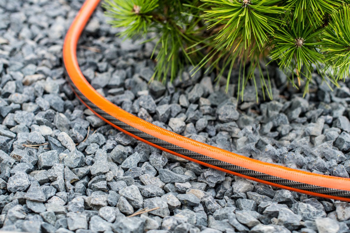 Super elastyczny wąż ogrodowy ORANGE 3/4'' 50m z oplotem trykotowym, odporny na skręcanie, dla intensywnego użytkowania